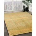thumbnail image 2 of Ahgly Company Indoor Square Contemporary Yellow Abstract Area Rugs, 3' Square, 2 of 6