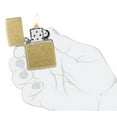thumbnail image 6 of (2 pack) Zippo Classic Street Brass Pocket Lighter, 6 of 7