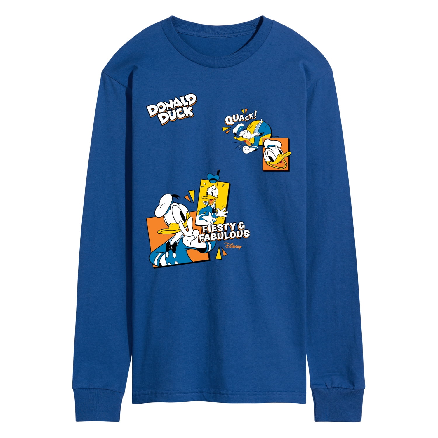 Disney - Donald Duck - Men's Long Sleeve Graphic T-Shirt