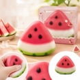 thumbnail image 2 of Crispy Skin Simulation Watermelon Squishy Pocket Fidget Squeeze Toy, Slow‑Rise Decompression Play Toy, Stress & Anxiety Relief Sensory Toy for Children Adults, Daily Leisure(1PCS), 2 of 6