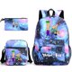 thumbnail image 1 of 3pcs Disney Phineas And Ferb Teenager Students Backpacks Schoolbags Pencil Case Shoulder Bags Boys Girls School Bags Sets, 1 of 4