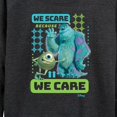 thumbnail image 3 of Monsters Inc. - We Scare Because We Care   - Women's Lightweight French Terry Long Sleeve Shirt, 3 of 5