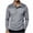Gray Pullover, variant on Kvture Fall Tops for Men Casual Stylish Color Block Long Sleeve Lapel Collar Button up Shirts for Business Office Work Golf Navy Pullover XL