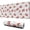 Fireman and Puppy White Pattern, variant on Fireman and Puppy White Pattern Extended Large Mouse Pad, Gaming Desk Pad with Non Slip Base & Stitched Edges, Eco-Friendly Gifts for Coworkers Family Friends,31.5"x11.8"