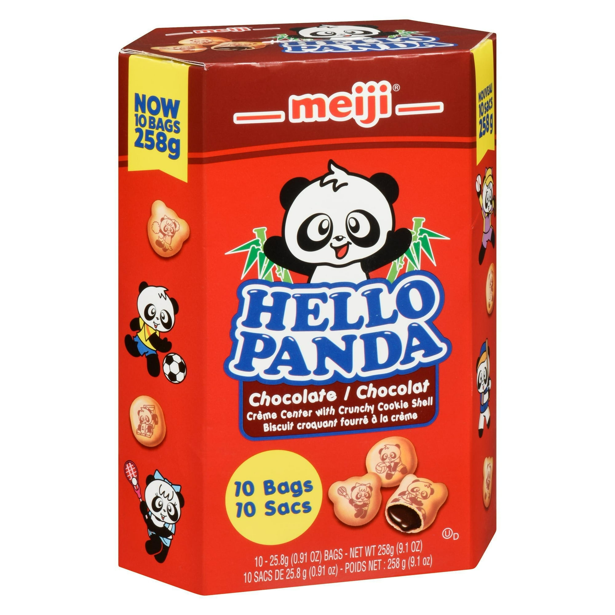Meiji Giant Hello Panda Cookies - Chocolate