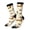 3 Black, variant on Dachshund Dog Print Adult Socks for Men & Women,Calf Socks, Ankle Socks,Boots Socks,Breathable Casual Sock,Unisex Crew Socks