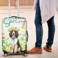 thumbnail image 4 of English Springer Spaniel Hello Spring Time Flower Floral Nature Travel Luggage Cover Springers Dog Lover Gifts Suitcase Dust Protective Decor - 02031, 4 of 5