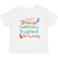 thumbnail image 3 of Inktastic Future Oil Rig Roughneck Like Daddy Boys Baby T-Shirt, 3 of 5