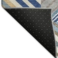 thumbnail image 5 of Addison Rugs Chantille Indoor/Outdoor Transitional Patchwork Denim Machine Washable Rectangle Rug, 10' x 14', 5 of 8