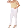 thumbnail image 4 of Women's Plus Size Casual Comfy Slim Pocket Jeggings Jean Pants, Female, 4 of 6