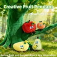 thumbnail image 4 of Cartoon Plush Fruit Romantic Red Surprise Creative Ring Organizer Valentine's Day Gift Birthday, 4 of 10