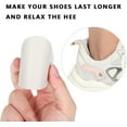 thumbnail image 2 of 8 Pairs Shoe Heel Repair Patch Sneaker Hole Repair Patch Self-adhesive Trainer Heel Patch, 2 of 4