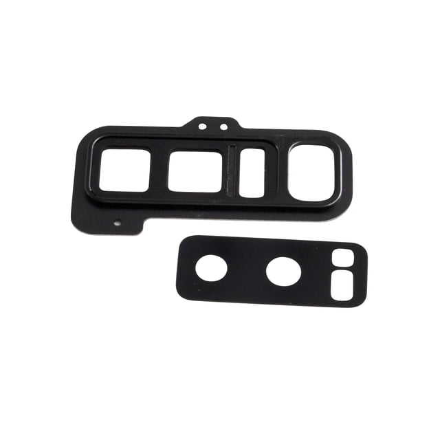 Esource Parts Samsung Galaxy Note 8 N950W Camera Frame Holder Glass Lens Cover Replacement Black