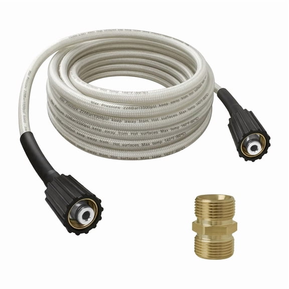 25-Foot Pressure Washer High Pressure Hose, Replacement for Greenworks 5200402, for Greenworks Pressure Washers,