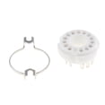 thumbnail image 3 of 14 Broches Étamé Tube à Vide Douille de Tube Socket Socket Socket Socket Top Mount Valve Audio DIY, 3 of 9