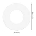 thumbnail image 2 of BRIGHTFUFU 100Pcs Flat Washer Clear Plastic Insulation Washers For High Temperature Environments, 2 of 7
