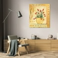 thumbnail image 3 of Gregory Gorham 28x34 Gallery Wrapped Canvas Wall Art Titled - Yellow Vase, 3 of 4