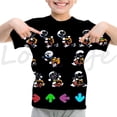 thumbnail image 3 of Camiseta de Friday Night Funkin para niños, camisetas de dibujos animados del juego FNF para niñas, camisetas de manga corta de verano, camisetas para niños, camisetas, 3 of 5