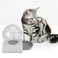 thumbnail image 3 of Producto para mascotas de 2,8 l, botella de agua para perros, cuenco para beber para gatos, dispensador de agua automático para mascotas de interior (blanco), 3 of 8