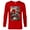 New Red, variant on Marvel Spider-Man: No Way Home Doc Ock Hello Peter Comic - Long Sleeve T-Shirt for Men - Customized-White