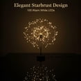 thumbnail image 4 of Starburst Dandelion Fireworks Table Light 15.74" with 100 LED Fairy Lights, Adjustable Branches, Perfect Christmas Table Centerpiece & Gift for Home Party Wedding Decoration, 4 of 8
