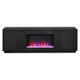 thumbnail image 6 of Mansfield Rectangular TV Stand with 26" Crystal Fireplace for TV's up to 78" in Black Grain, 6 of 8