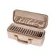thumbnail image 3 of Estuche para pulseras con interior de terciopelo, 15 compartimentos, organizador de joyas, caja de almacenamiento. Beige, 3 of 9