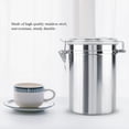 thumbnail image 4 of Vacuum Sealed Coffee Container Stainless Steel Coffee Container Vacuum Sealed Storage Jar For Sugar Tea Bean1800ml, 4 of 8