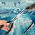 thumbnail image 2 of Durable Carbon Steel Fishing Hook Remover Removing Plier Scissor Tool Tackle Accessory(#1), 2 of 13