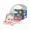 thumbnail image 3 of Baby bath water toy - Fun Dolphin Design for Boys and Girls - Educational Bathtub Toy for Infants, Babies and Preschoolers （Elegant Green）, 3 of 5