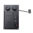 Electric Violin Silent Eq Pickup Piezo With Headphone And Plug Hole
