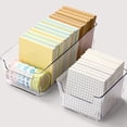 thumbnail image 4 of Acrylic Storage Case Stationery Container Students Drawer Separate Storage Note Holder Desktop Organizer Storage Box 03, 4 of 8