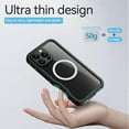 thumbnail image 3 of TECH CIRCLE for iPhone 16 Pro Magnetic Case Waterproof IP68 Built-in Screen & Lens Protector Fit for MagSafe 360°Full Body Shockproof Heavy Duty Protective Case for iPhone 16 Pro, Grassblue, 3 of 14