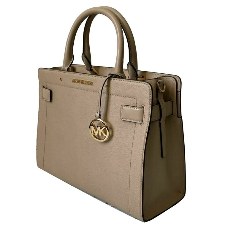 NWT MICHAEL KORS Rayne Medium EW Satchel Leather In Bisque Walmart