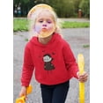 thumbnail image 2 of Cute Funny Vampire And Bats Hoodie Toddler -Image by Shutterstock,  2 Toddler, 2 of 4