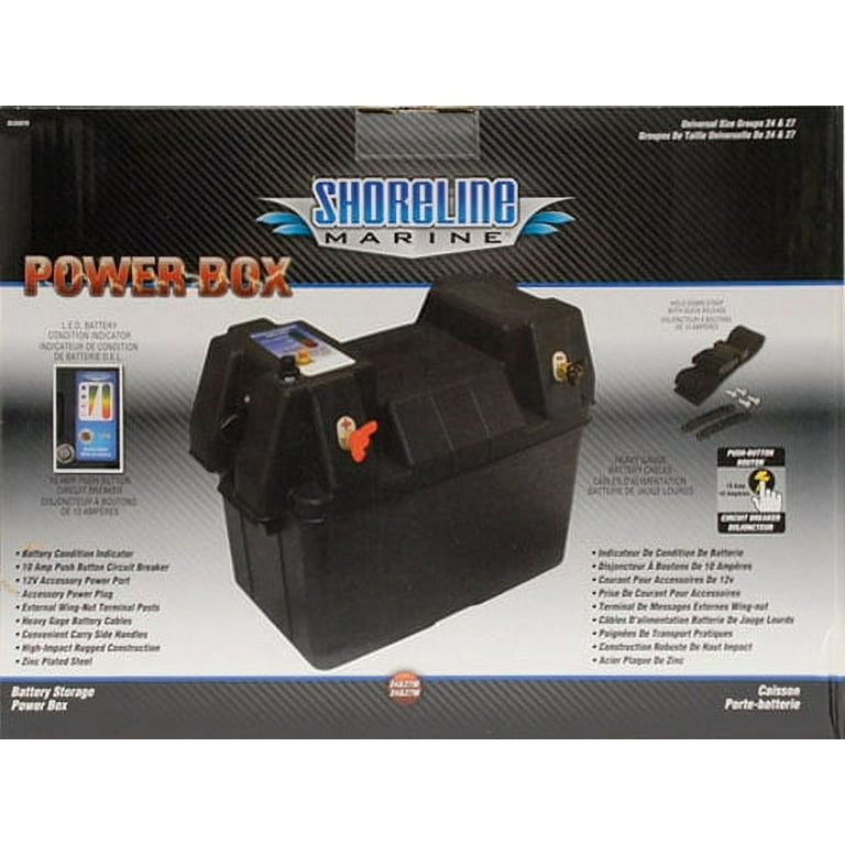 Heavy Duty Battery Box Holder for Marine, RV, Camper and Trailer Batteries  - China Battery Box, Battery Box Holder
