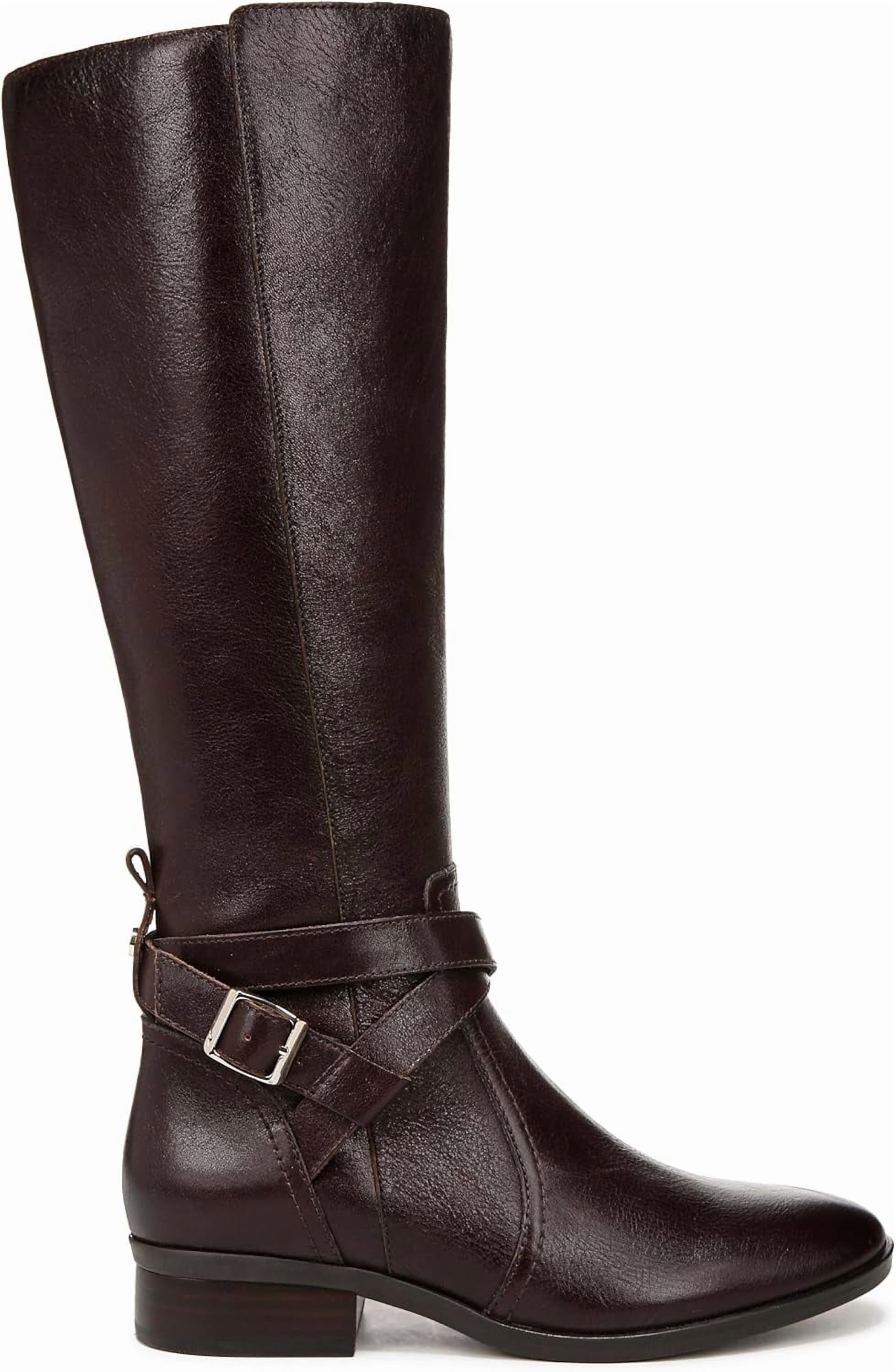 Naturalizer Women's Rena 2 Riding Boot Deep Saddle Brown 10M