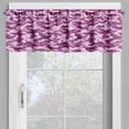 thumbnail image 4 of Ambesonne Fuchsia Valance & Curtain, Exotic Camouflage Pattern, 55"x24", Pale Pink and Fuchsia, 4 of 7