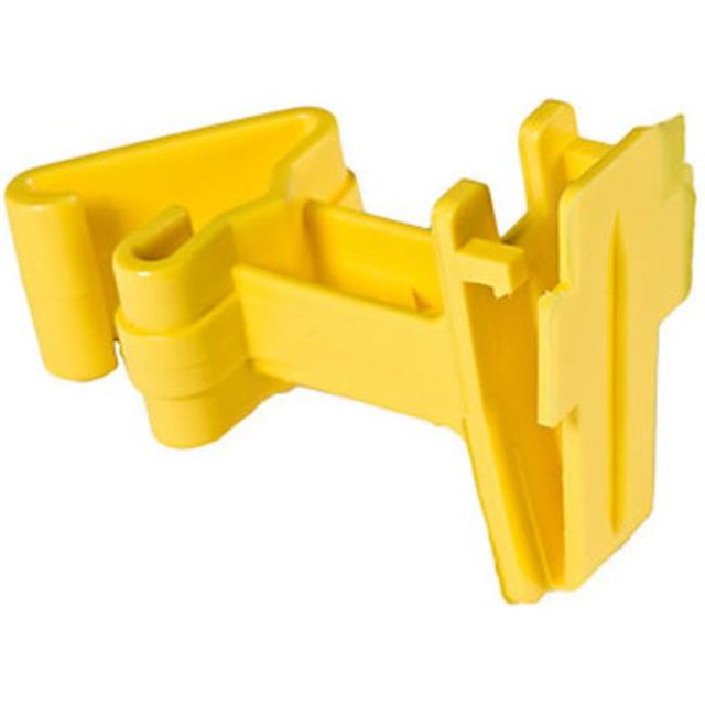 Zareba 181009598 ITTY-Z Isolant en T-Post Polytape, Jaune - 25 par Sac