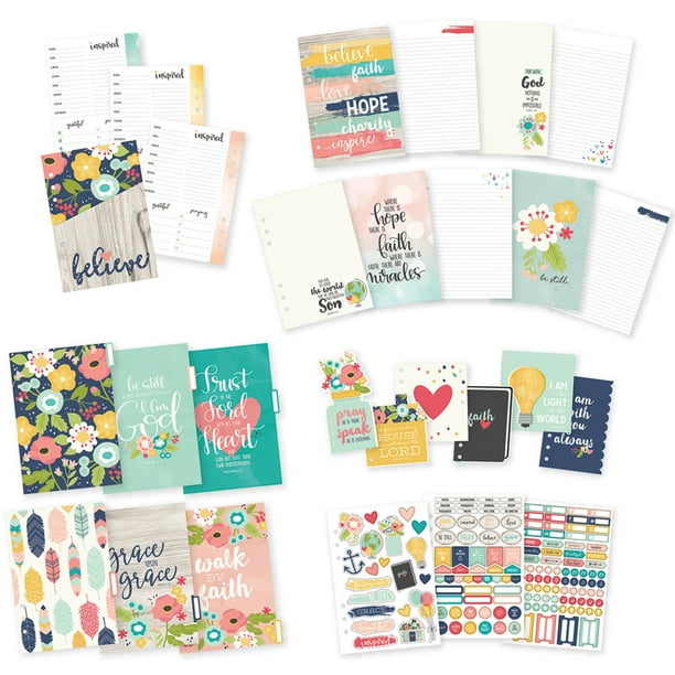 Carpe Diem Faith A5 Planner Inserts