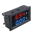 thumbnail image 4 of Voltímetro Digital LCD Panel de Voltios Medidor Probador de Voltaje Medidor DC 0-100V 10A Monitor de Medición de Voltaje Monitoreo de Voltios Medición Gloria Amperímetro de voltímetro digital, 4 of 9
