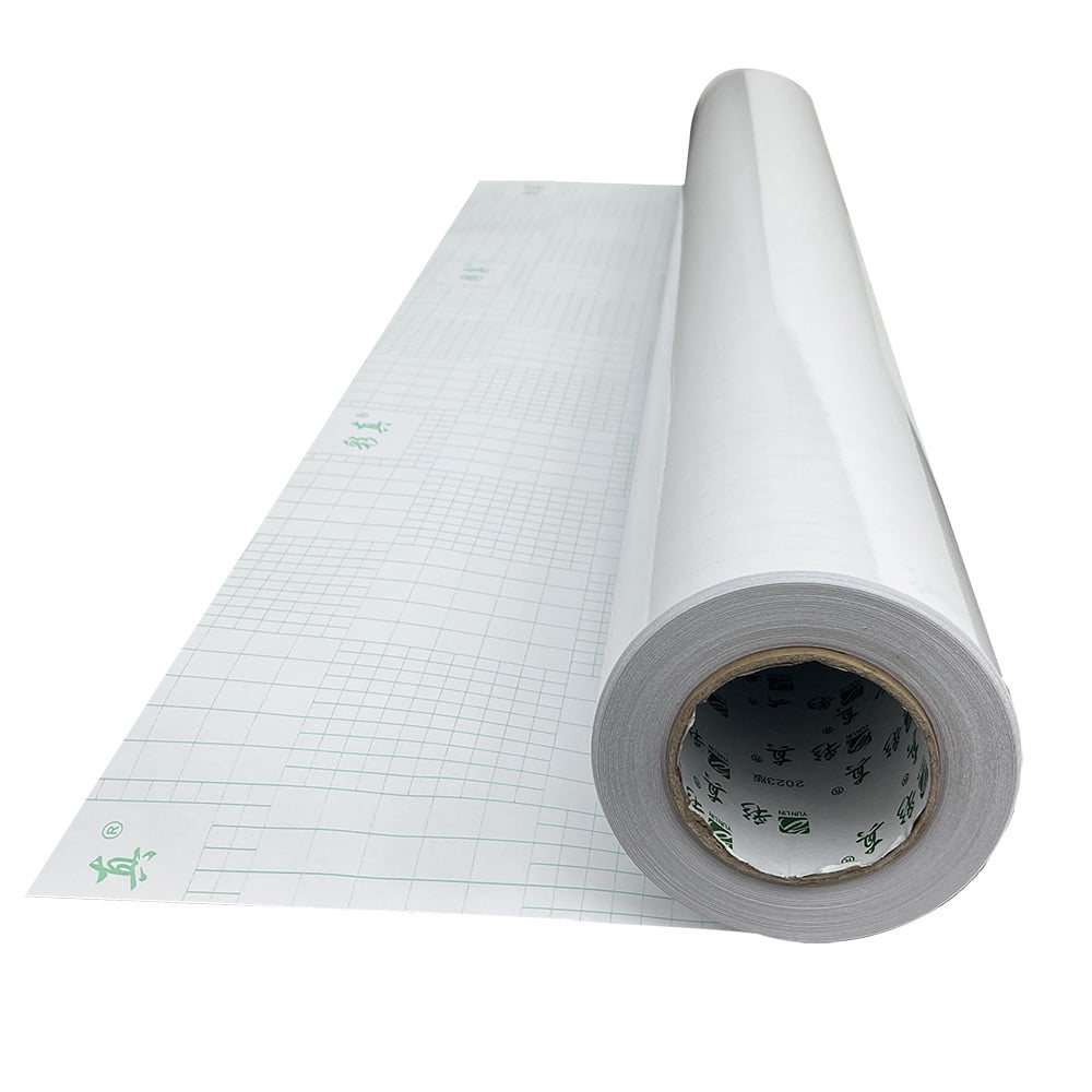 Techtongda 1968x50" (50x1.27M) 2Mil Glossy Clear Vinyl Cold Laminating Film Laminator Glossy for Cold Laminator