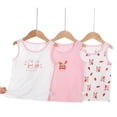 thumbnail image 2 of LYMAYTER Toddler Girls Little Girls Cute Cartoon Print Tank Top Soft Cotton Round Neck Sleeveless Summer Casual Tops, 2 of 8