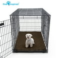 thumbnail image 7 of Paw Inspired Washable 48" Dog Crate Mat, Size 47x29 Inch, Waterproof Dog Crate Kennel Bed Anti-Slip Bottom Leakproof Pads (Dark Brown), 7 of 7