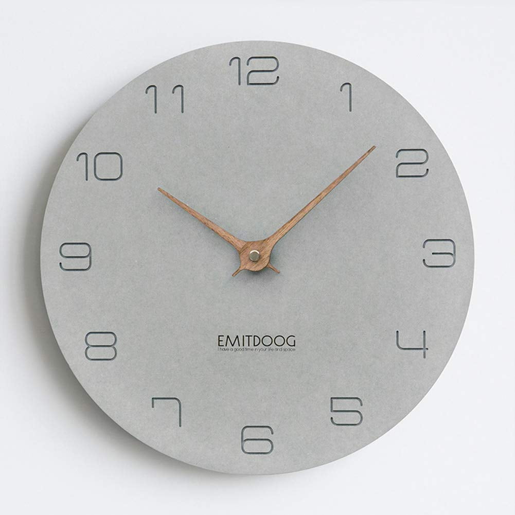 Wall Clock Without Ticking Noises The Clock Without Second Hand