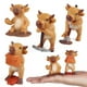 thumbnail image 1 of Modelo miniatura Adornos Juguetes coleccionables Figuras de escultura duraderas para la escena de la mesa de arena Proyectos de , Becerro D-4 piezas Macarena Estatuas en miniatura, 1 of 8