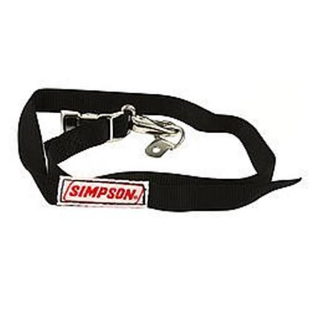 Simpson Sangle de Sécurité SIM36007BK pour Casque