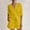 Yellow, variant on Two Piece Outfits for Women Soft Cotton Loose Short Sleeve Button Down Shirts Summer Shorts Lounge Set with Pockets
