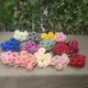 thumbnail image 5 of 10 rosas 2 ramo de simulación decoración del hogar flores falsas accesorios de boda sosteniendo flores simulación, 5 of 6