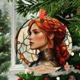 thumbnail image 2 of Joan of Arc 11 Christmas Ornament, Christmas Decoration Gift, Special Keepsake for Mother, Romantic Valentine Decoration, Seasonal Festival Keepsake, Keepsake 2025, 2 of 5